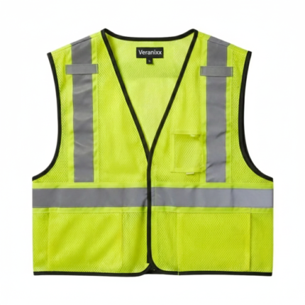 Veranixx High Visibility Safety Vest | Breathable Mesh, ANSI Class 2