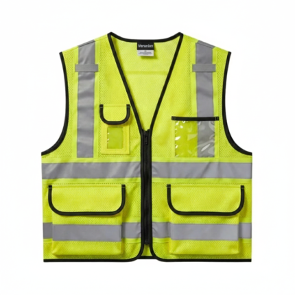 Veranixx  High Visibility Safety Vest | ANSI Class 2 Reflective Work Vest