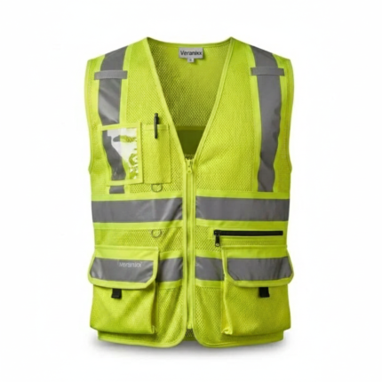 Veranixx High Visibility Reflective Safety Vest | ANSI Class 2 Work Vest